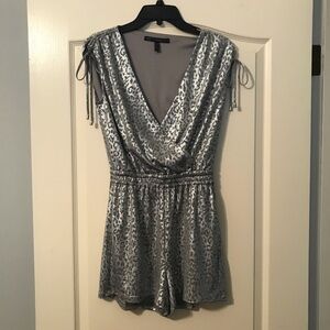 White House Black Market Short Romper- NWOT